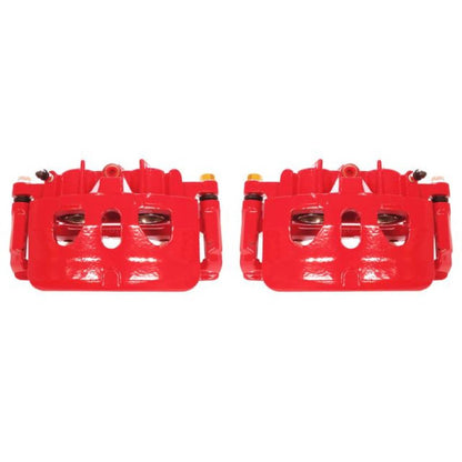 Power Stop 13-17 Ford Explorer Front Red Calipers w/Brackets - Pair PowerStop