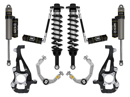 ICON 21-24 Ford F150 4WD 3.5-4.5in Stage 3 Suspension System - Billet UCA