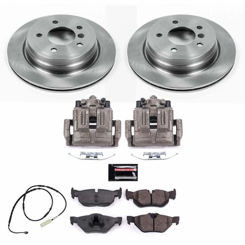 Power Stop 13-15 BMW X1 Rear Autospecialty Brake Kit w/Calipers PowerStop