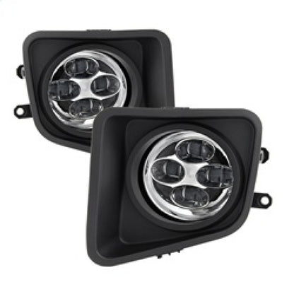 Spyder Toyota Tundra 2014-2016 Daytime DRL LED Running Fog Lights w/Switch Clear FL-DRL-TTU14-C SPYDER