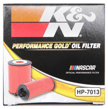 Load image into Gallery viewer, K&amp;N 07-09 Mazdaspeed3 Performance Gold Oil Filter (OEM style cartridge filter)