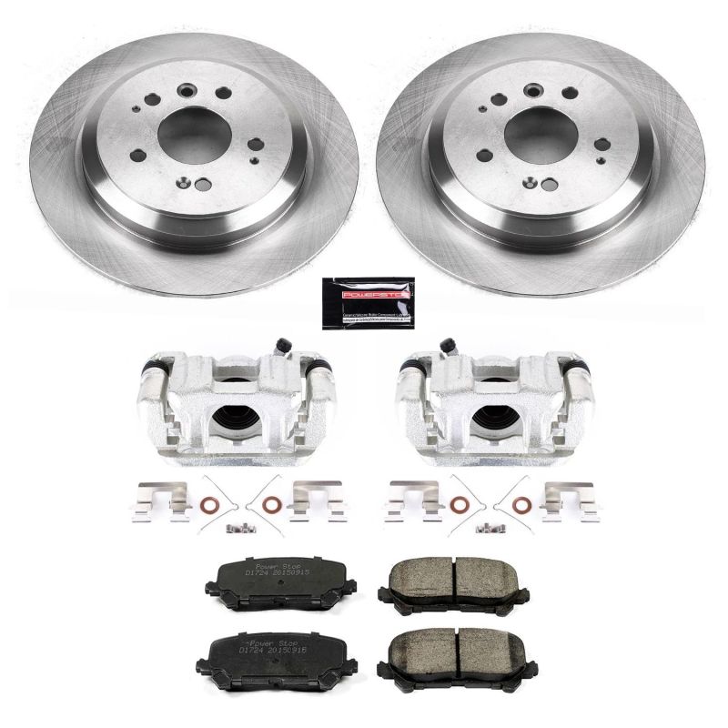 Power Stop 16-19 Honda Pilot Rear Autospecialty Brake Kit w/Calipers PowerStop