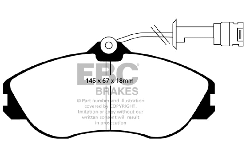EBC GreenStuff Brake Pads - DP2711 EBC