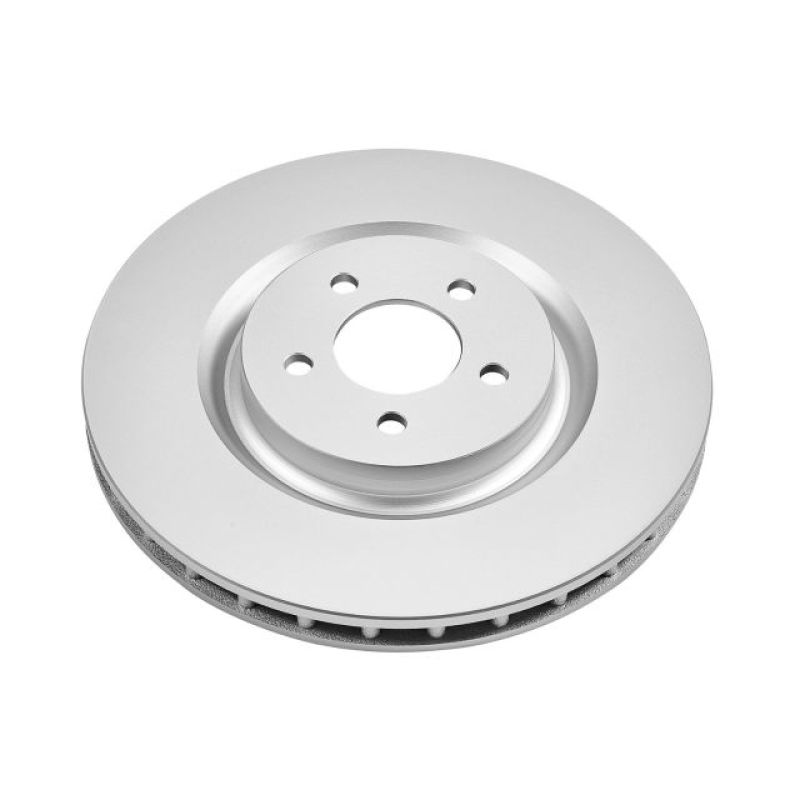 Power Stop 07-14 Ford Mustang Front Evolution Geomet Coated Rotor PowerStop