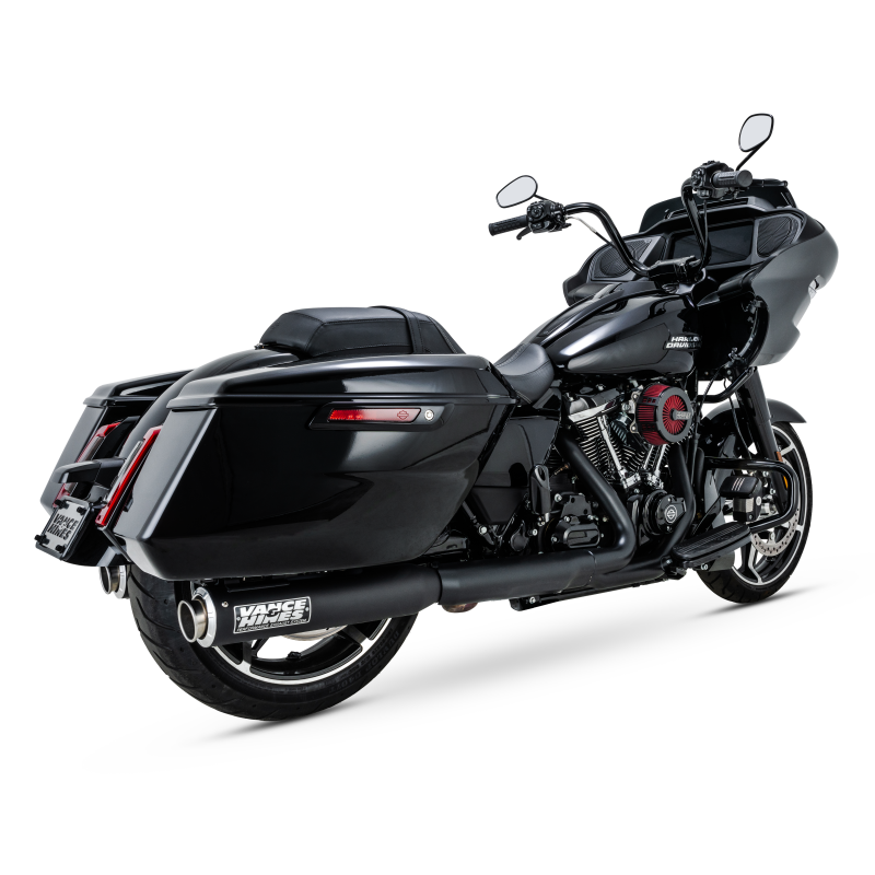 Vance & Hines 17-24 Harley Davidson Touring Supersport Slip-On - Black