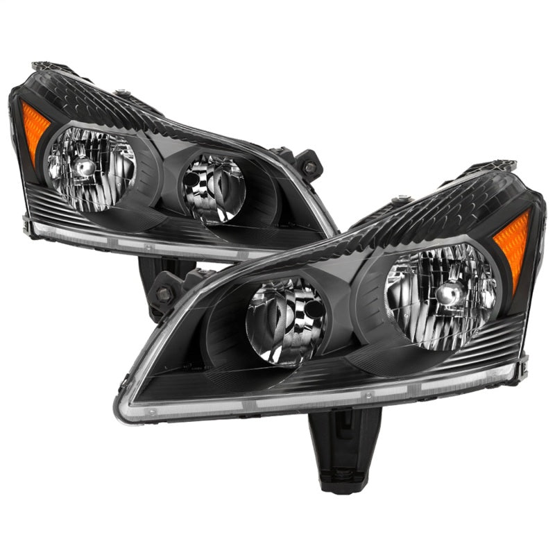 xTune 09-12 Chevrolet Traverse (Excl LTZ) OEM Style Headlights - Black (HD-JH-CTRA09-AM-BK)