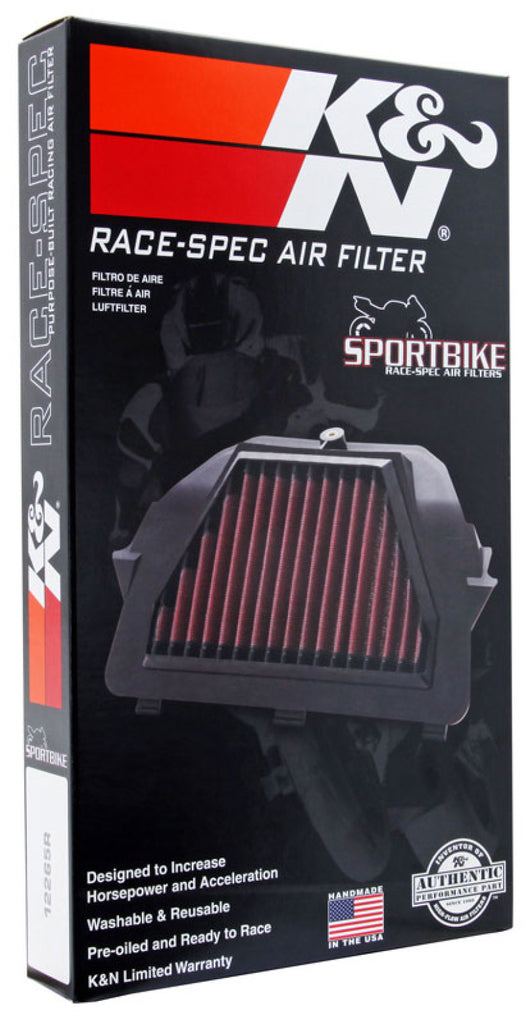 K&N Race Specific Unique Triangular Replacement Air Filter for 11-14 Kawasaki ZX1000 Ninja ZX-10R