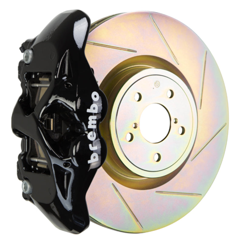 Brembo 15-21 WRX (VA) Front GT BBK 4 Piston Cast 326 x30 1pc Rotor Slotted Type-1-Black Brembo