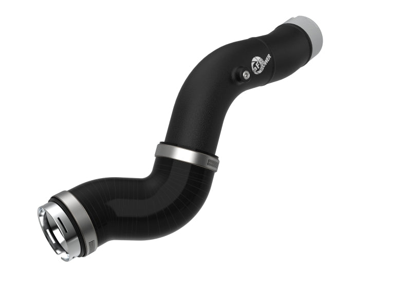 afe BladeRunner 2-1/2 IN Aluminum Hot Charge Pipe Black - 46-20748-B