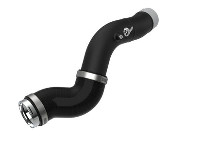 afe BladeRunner 2-1/2 IN Aluminum Hot Charge Pipe Black - 46-20748-B