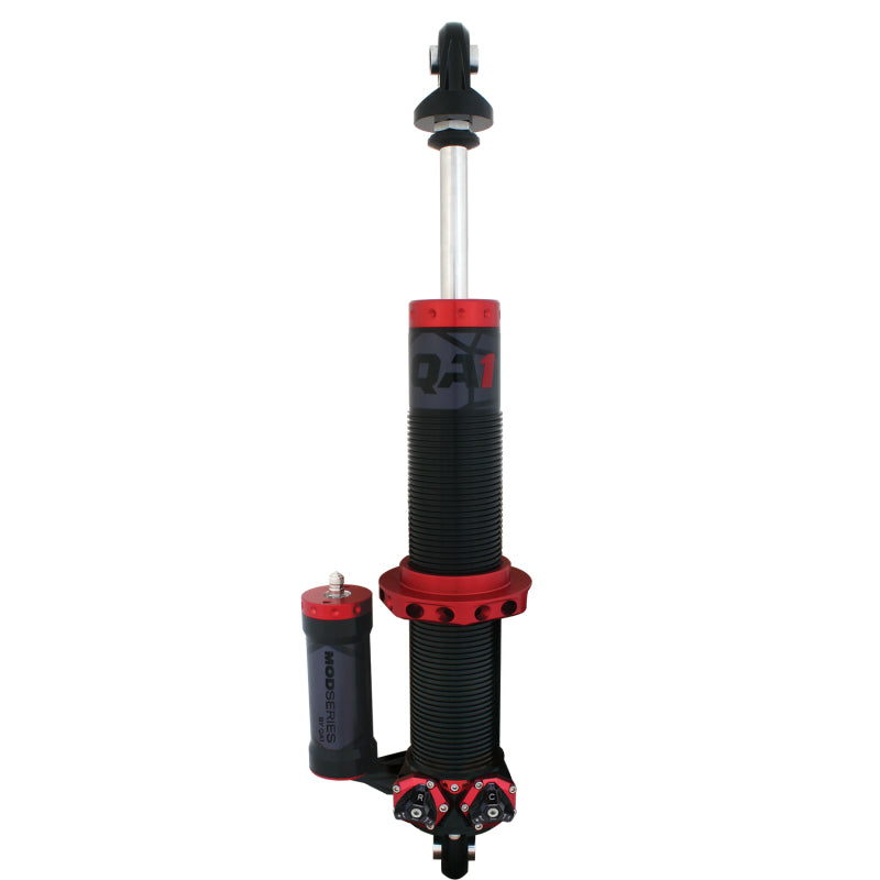 QA1 MOD Series Coil-Over Shock Absorber - Piggyback - Left Hand - Bearing Mount - 14.875in/23.625in