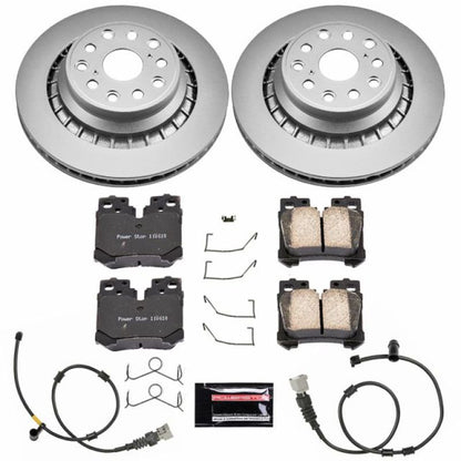 Power Stop 10-17 Lexus LS460 Rear Z17 Evolution Geomet Coated Brake Kit PowerStop