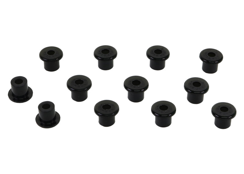 Whiteline 76-86 Jeep CJ7 Spring Eye Front/Rear and Shackle Bushing Kit Whiteline