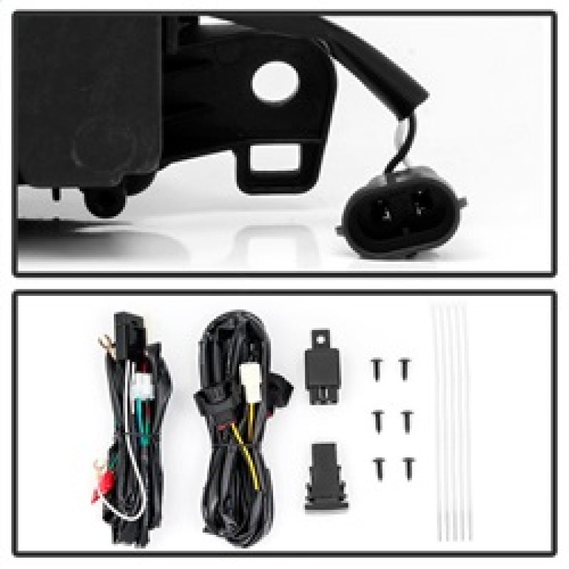 Spyder Lexus IS F-Sport Models Only 14-16 OEM LED Fog Lights w/Switch - Clear FL-LIS250-FS-C SPYDER