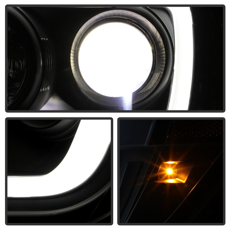 Spyder Toyota Tacoma 05-11 V2 High-Power LED Headlights - Black PRO-YD-TT05PL-BK SPYDER