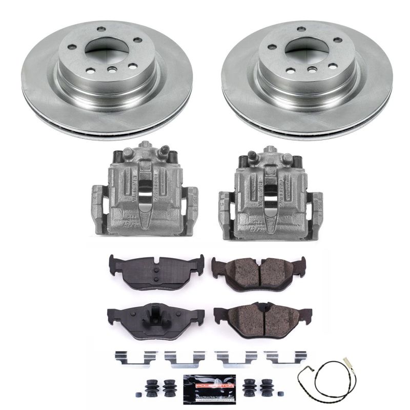 Power Stop 2006 BMW 325i Rear Autospecialty Brake Kit w/Calipers PowerStop