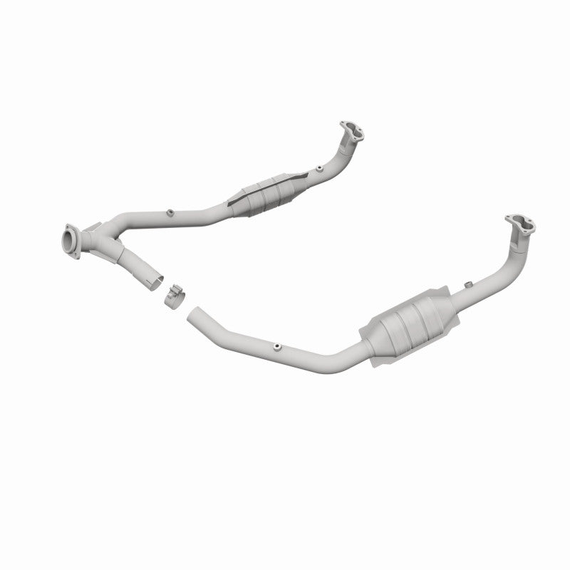 MagnaFlow Conv DF 97 Land Rover Defender 90 4.0L Y-Pipe Assy / 96-99 Discovery 4.0L Y-Pipe Assy Magnaflow