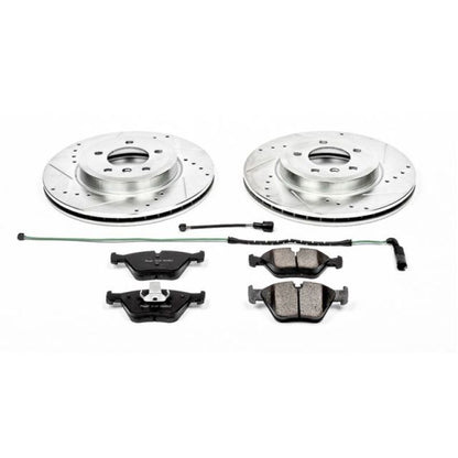 Power Stop 01-06 BMW 330Ci Front Z23 Evolution Sport Brake Kit PowerStop