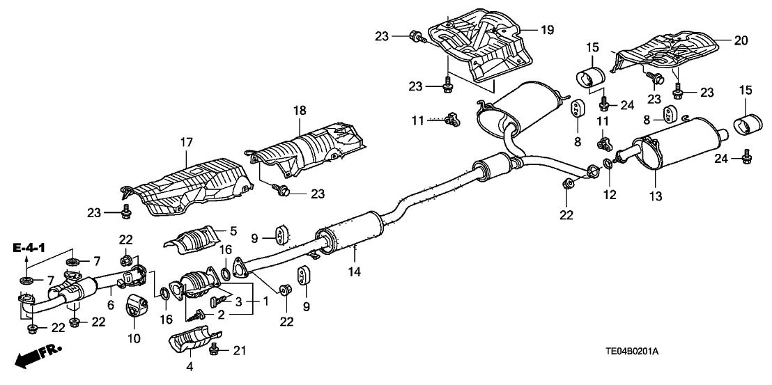 PLM Gaskets For 08+ ACCORD 08+ TL PCD Primary Catalytic Converters to J-Pipe PrivateLabelMfg