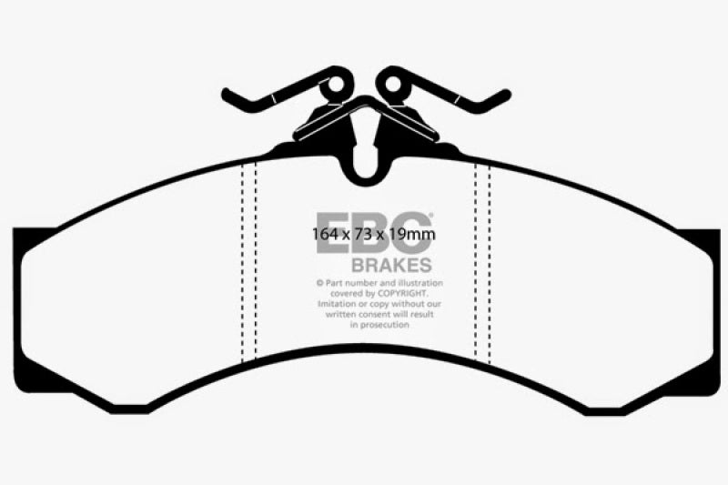 EBC GreenStuff Front Brake Pads - DP61054 EBC