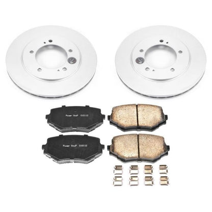 Power Stop 00-05 Suzuki Grand Vitara Front Z17 Evolution Geomet Coated Brake Kit PowerStop
