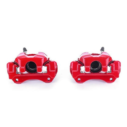 Power Stop 01-03 Toyota Highlander Rear Red Calipers w/Brackets - Pair PowerStop