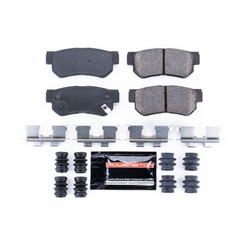 Power Stop 06-09 Hyundai Azera Rear Z23 Evolution Sport Brake Pads w/Hardware PowerStop