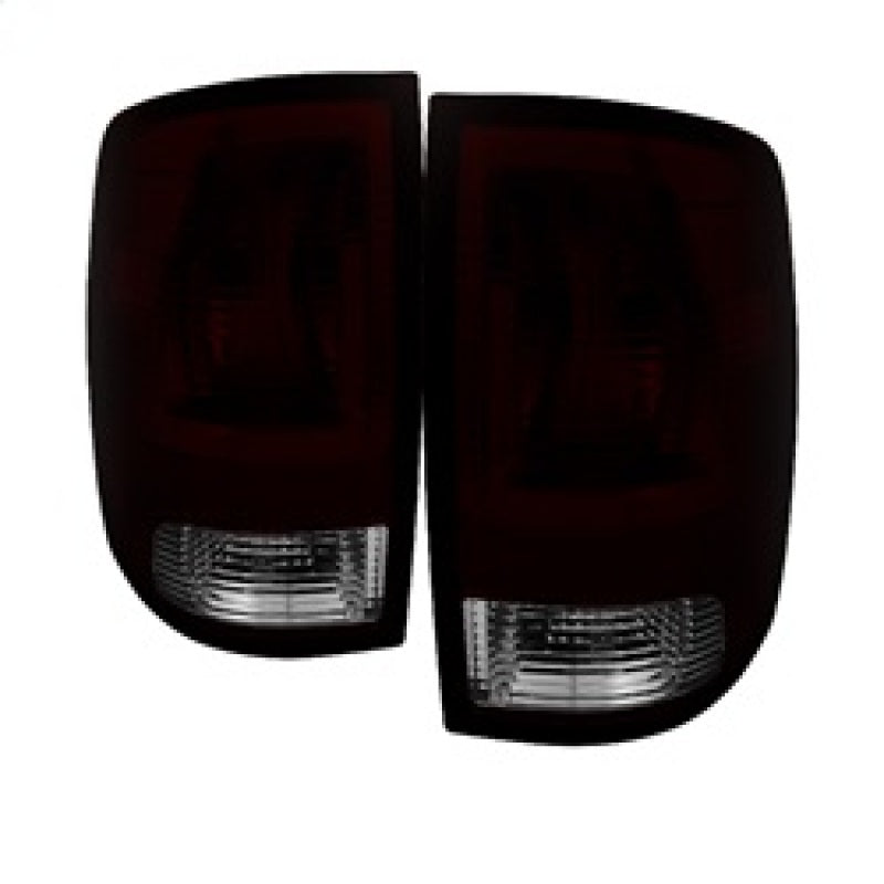 Xtune Dodge Ram 1500 09-15 OEM Style Tail Lights Dark Red ALT-JH-DR09-OE-RSM SPYDER