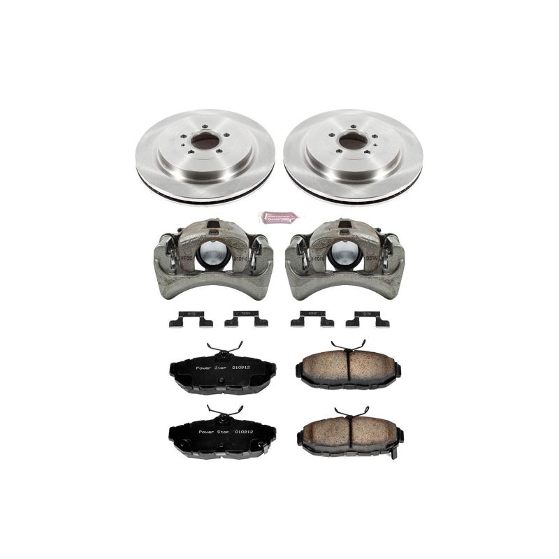 Power Stop 13-14 Ford Mustang Rear Autospecialty Brake Kit w/Calipers PowerStop