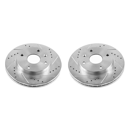 Power Stop 04-08 Suzuki Forenza Front Evolution Drilled & Slotted Rotors - Pair PowerStop