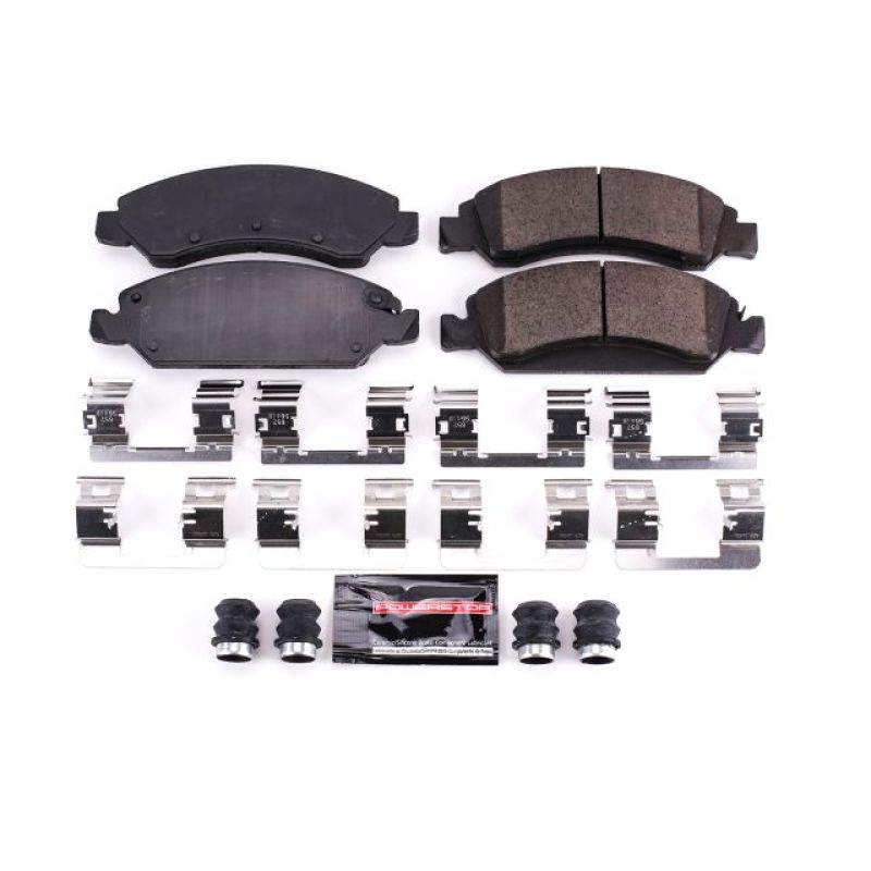 Power Stop 2008 Chevrolet Avalanche Front Z23 Evolution Sport Brake Pads w/Hardware PowerStop