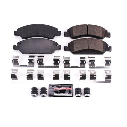 Power Stop 2008 Chevrolet Avalanche Front Z23 Evolution Sport Brake Pads w/Hardware PowerStop