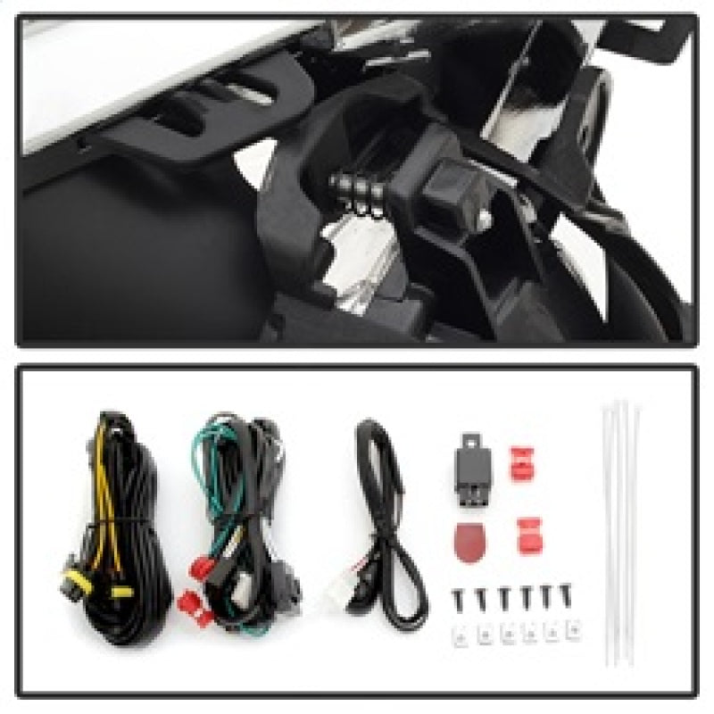 Spyder Chevrolet Trax 2015-2016 OEM Fog Lights W/Cover and Switch Clear FL-CTRAX13-C SPYDER