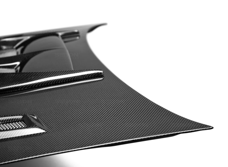 Seibon CW-style carbon fiber hood for 2006-2007 Subaru Impreza/WRX/STi - HD0607SBIMP-CW