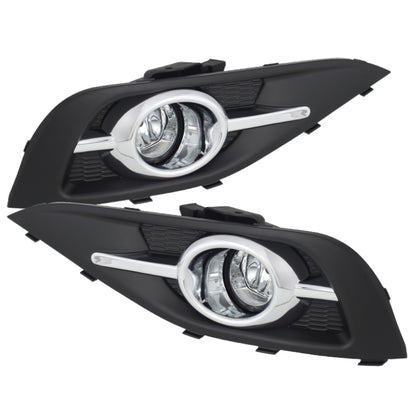 Spyder Honda CRV 2012-2014 OEM Fog Lights W/Switch Clear FL-HCRV2012-C SPYDER