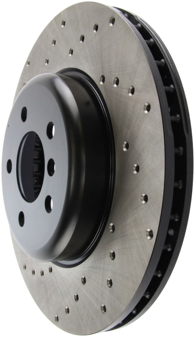 StopTech 11-15 BMW 535i/535xi/ 12-15 640i Front Right Drilled Sport Brake Rotor Stoptech