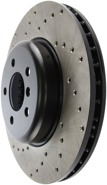 StopTech 11-15 BMW 535i/535xi/ 12-15 640i Front Right Drilled Sport Brake Rotor Stoptech