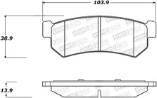 Load image into Gallery viewer, StopTech Premium Ceramic Front Brake Pads - 308.13150