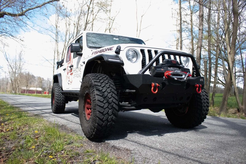 Fishbone Offroad 2018+ Jeep Wrangler JL/JLU/2020+ Gladiator JT  Steel Front Fender Flares  - Black