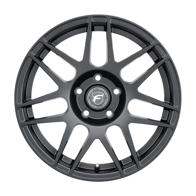 Forgestar F14 20x9.5 / 5x112 BP / ET03 / 5.4in BS Satin Black Wheel