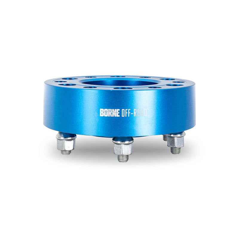 Borne Off-Road Wheel Spacers 5x150 110.1 50 M14 Blue