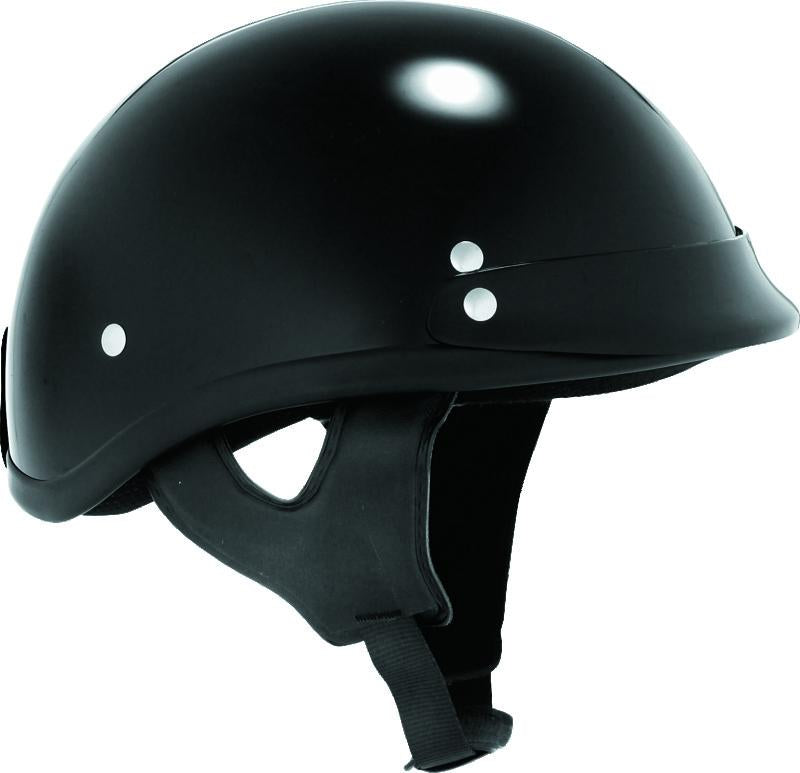 Bikers Choice Skid Lids Traditional Helmet Black - XL - 646804