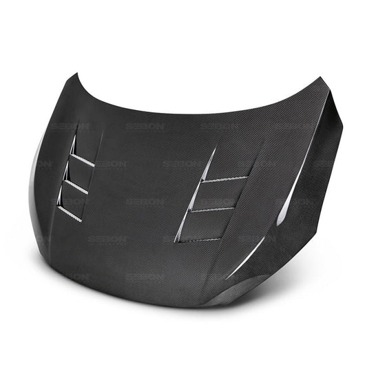 Seibon HD16HDCV-TS Carbon Fiber TS-Style Hood for 2016–2021 Honda Civic