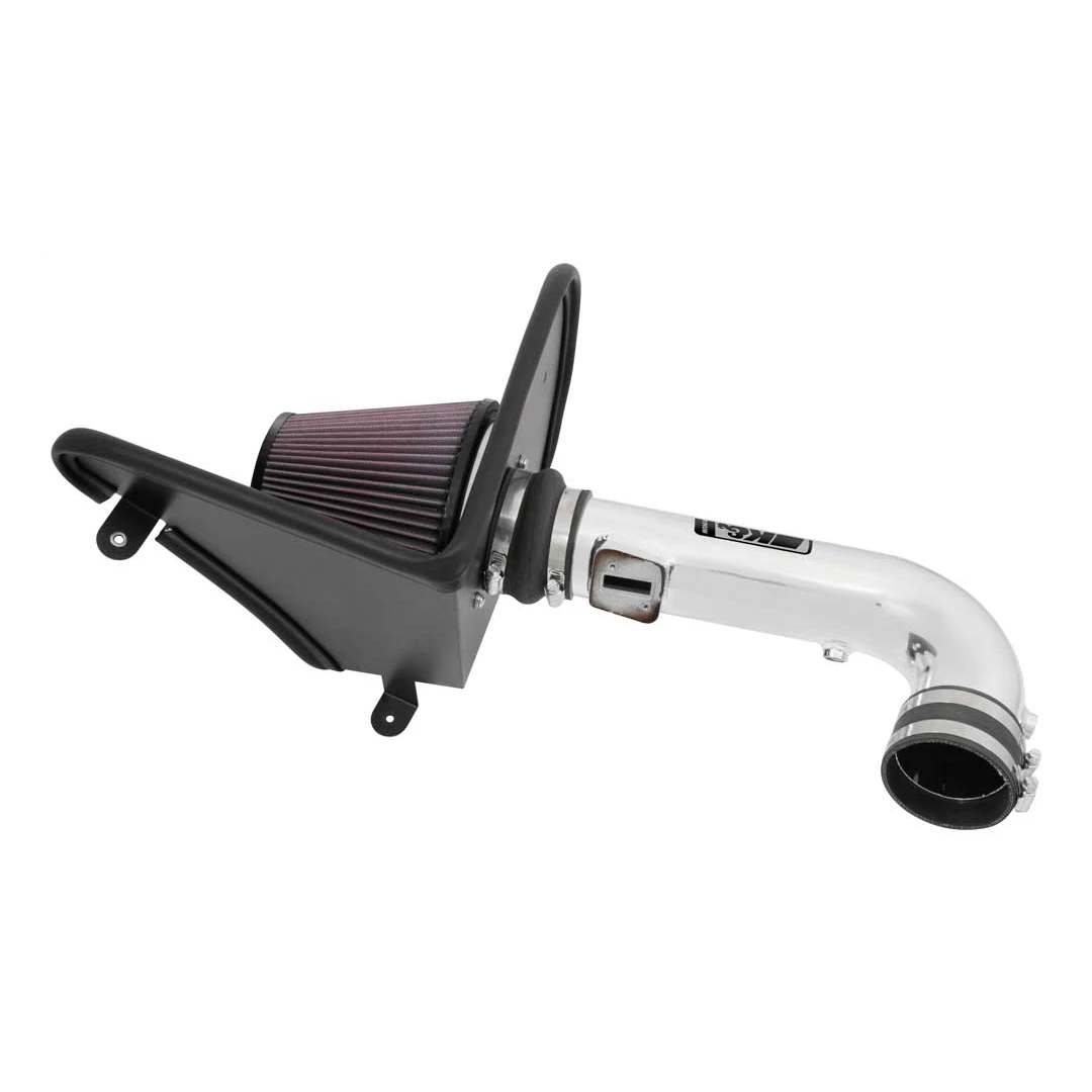 K&N 16-17 Chevy Camaro 3.6L Silver Typhoon Short Ram Intake