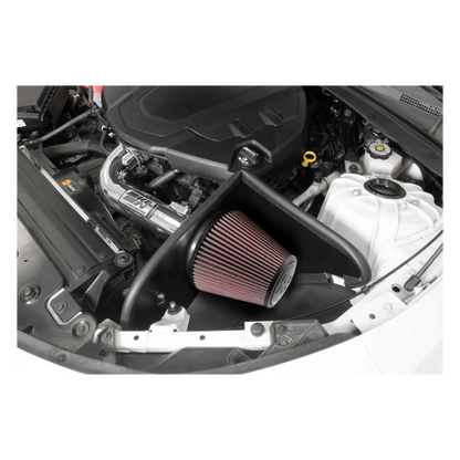 K&N 16-17 Chevy Camaro 3.6L Silver Typhoon Short Ram Intake