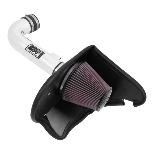 K&N 16-17 Chevy Camaro 3.6L Silver Typhoon Short Ram Intake