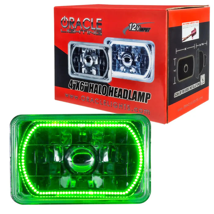 Oracle – Pre-Installed 4x6" H4651/H4656 Sealed Beam Halo – Fits Classic Vehicles – 6909-004