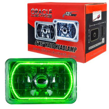 Load image into Gallery viewer, 1979-1986 FORD MUSTANG ORACLE 6909-004 Pre-Installed Lights 4x6 IN. Sealed Beam - Green Halo