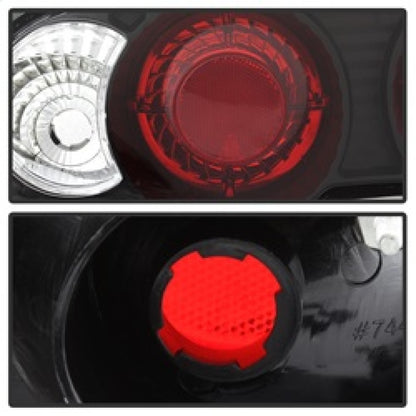 Spyder Acura RSX 02-04 Euro Style Tail Lights Black ALT-YD-ARSX02-BK SPYDER