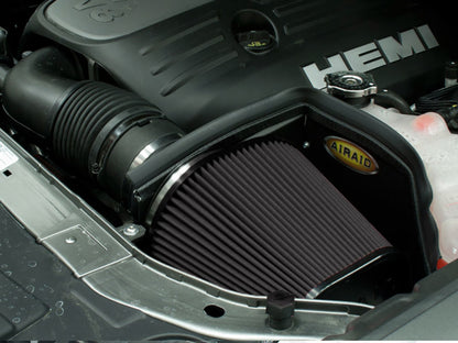 Airaid 11-13 Dodge Charger/Challenger 3.6/5.7/6.4L CAD Intake System w/o Tube (Dry / Black Media) Airaid